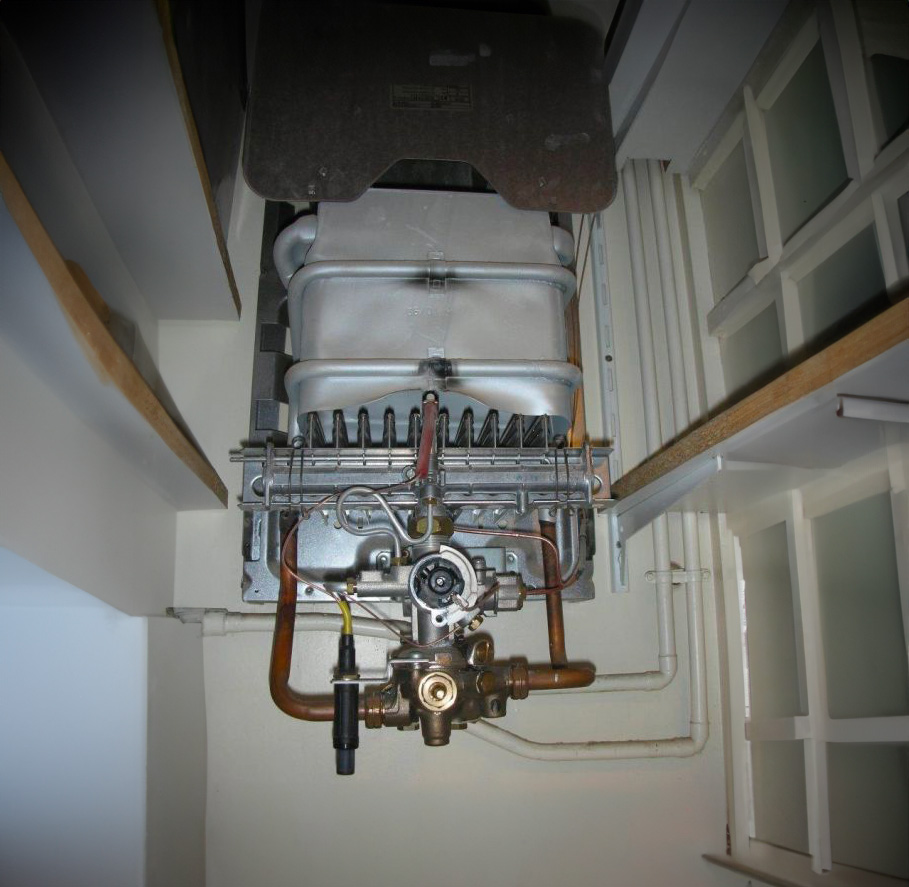 Maintenance d'un chauffe-eau gaz